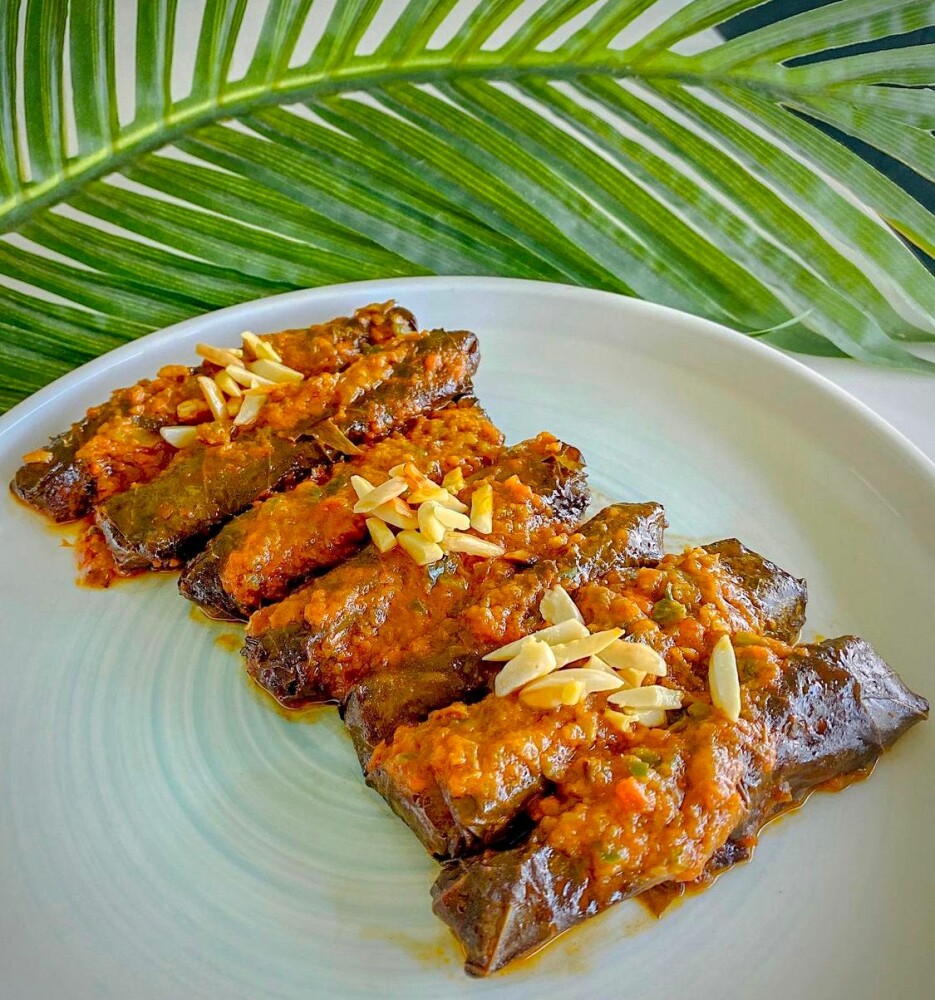 ورق عنب سبايسي / Spicy grape leaves